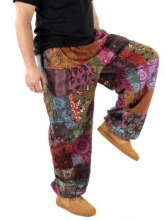 Pantalón Jogger Hippie Patchwork Estampado PAEV47 para comprar al por mayor o detalle  en la categoría de Ropa Hippie de Hombre, Artesanal | ZAS.