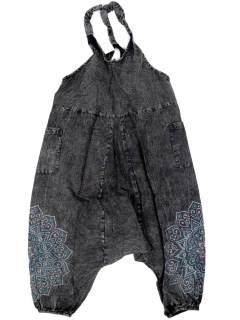 Monos, Petos y Vestidos largos - Este Peto de Tiro Bajo combina PAEV49 - Modelo Gris