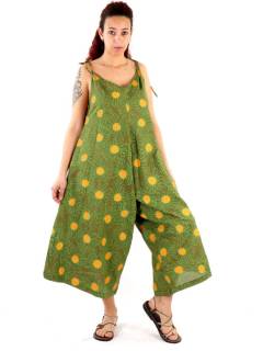 Peto Amplio de Tirantes con Flores,  para comprar al por mayor o detalle  en la categoría de Ropa Hippie Bohemia de Mujer | ZAS. [PAEV51]
