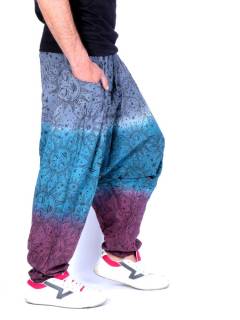 Detalle no seleccionable para compra Pantalones Hippies - Pantalón estilo cagado PAEV52.