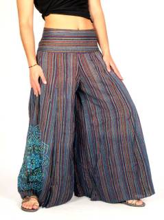 Pantalón Hippie Amplio con Mandala Estampado, para comprar al por mayor o detalle.[PAEV54]