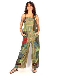 Mono patchwork rayas con carácter artesanal único, para comprar al por mayor o detalle.[PAEV73]