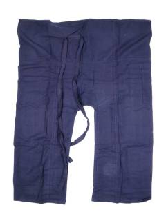Modelo: Azul Pantalones Hippie Harem - Pantalón tradicional PAFHL - Modelo Azul