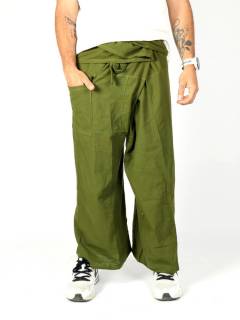 Pantalon Thai Fisherman Largo Unisex,  para comprar al por mayor o detalle  en la categoría de Ropa Hippie Bohemia de Hombre, Artesanal | ZAS. [PAFHL]