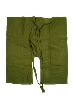 Modelo: Verde Pantalones Hippie Harem - Versión corta del clásico PAFHP - Modelo Verde