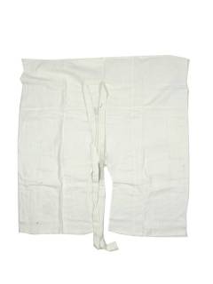 Modelo: Blanco Pantalones Hippie Harem - Versión corta del clásico PAFHP - Modelo Blanco