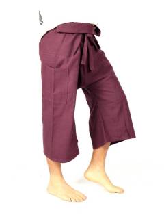 Pantalon Thai fisherman corto con bolsillo,  para comprar al por mayor o detalle  en la categoría de Ropa Hippie Bohemia de Hombre, Artesanal | ZAS. [PAFHP]