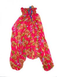 Detalle no seleccionable para compra Pantalones hippies saris reciclados. detalle del producto