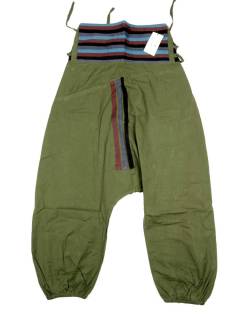 Pantalones Hippies - Nuestro Pantalón Harem PAHC18 - Modelo Verde