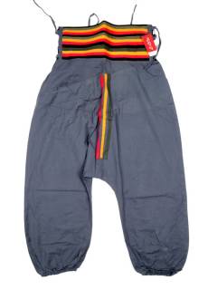 Modelo: Gris Pantalones Hippies - Nuestro Pantalón Harem PAHC18 - Modelo Gris