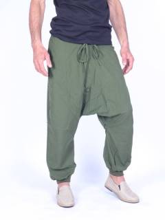  Pantalón Harem semi-aladín liso para comprar al por mayor o detalle  en la categoría de   [PAHC22] .