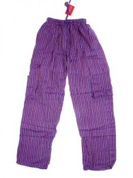 Modelo: Morado Pantalón 100% algodón Mod Morado