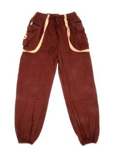 Pantalón Hippie con OM en bolsillo PAHC31 para comprar al por mayor o detalle  en la categoría de Outlet Hippie Artesanal  | ZAS.