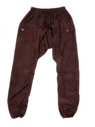 Modelo: Marrón Pantalon de algodón Mod Marrón