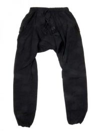 Modelo: Negro Pantalon de algodón Mod Negro