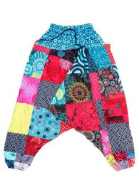 Pantalones Hippies - Pantalón Harem de tiro PAHC35.