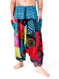Detalle no seleccionable para compra Pantalón Harem de tiro detalle del producto