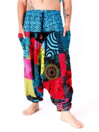 Pantalones Hippies - Pantalón Harem de tiro PAHC35.