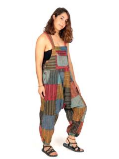 Peto Hippie patchwork Rayas,  para comprar al por mayor o detalle  en la categoría de Ropa Hippie Bohemia de Mujer | ZAS. [PAHC38]