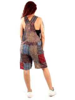 Detalle no seleccionable para compra Monos, Petos y Vestidos largos - Peto hippie corto de algodón PAHC38C.