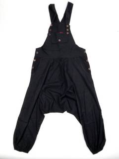Modelo: Negro Monos Petos y Vestidos largos - Peto detiro largo muy confortable PAHC43 - Modelo Negro
