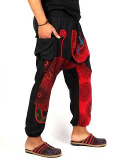 Pantalones Hippies - Pantalón Hippie étnico PAHC44.
