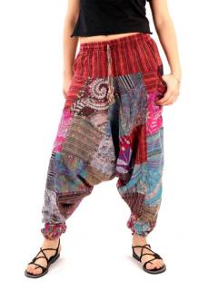 Pantalón aladin rayas lavado piedra PAHC45 para comprar al por mayor o detalle  en la categoría de Ropa Hippie de Mujer | ZAS.