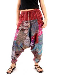 Pantalón aladin rayas lavado piedra,  para comprar al por mayor o detalle  en la categoría de Ropa Hippie Bohemia de Mujer | ZAS. [PAHC45]
