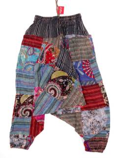 Pantalones Hippie Harem - Pantalón hippie, harem PAHC45 - Modelo Negro