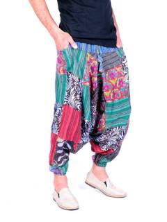 Pantalón aladin rayas lavado piedra,  para comprar al por mayor o detalle  en la categoría de Ropa Hippie Bohemia de Hombre, Artesanal | ZAS. [PAHC45]