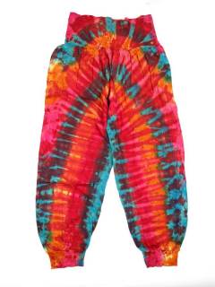 Modelo: Rojo Pantalones Hippie Harem - Pantalón hippie tie PAHC47 - Modelo Rojo