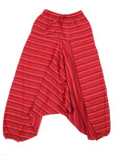 Modelo: Rojo Pantalones Hippies - Pantalón hippie tipo PAHC48 - Modelo Rojo