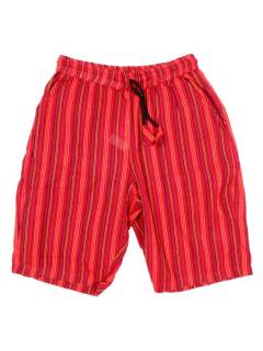 Modelo: Rojo Pantalones Hippies - Pantalón corto de estilo PAHC50 - Modelo Rojo