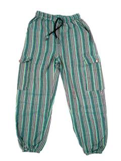 Pantalones Hippies - Este Pantalón Jogger PAHC51 - Modelo Verde