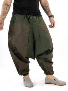 Pantalón Hippie étnico de tiro bajo Unisex PAHC52 para comprar al por mayor o detalle  en la categoría de Ropa Hippie de Hombre, Artesanal | ZAS.