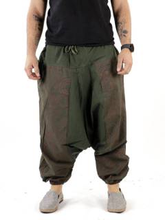Detalle no seleccionable para compra Pantalones Hippie Harem - Pantalón Hippie tipo PAHC52.