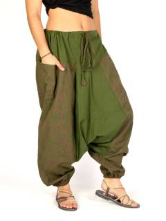 Detalle no seleccionable para compra Pantalones Hippie Harem - Pantalón Hippie tipo PAHC52.