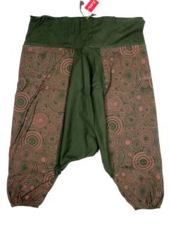 Pantalones Hippies - Pantalón Hippie tipo PAHC52 - Modelo Verde