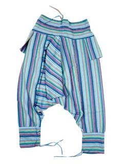 Pantalones Hippies - Pantalón hippie tipo PAHC53 - Modelo Azul