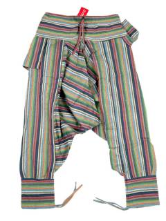 Pantalones Hippies - Pantalón hippie tipo PAHC53 - Modelo Verde