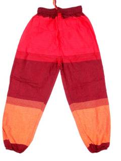 Modelo: Rojo Pantalones Hippies - Este Pantalón Unisex PAHC54 - Modelo Rojo