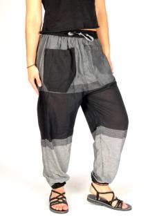 Pantalón Unisex Jogger con Bandas Multicolor,  para comprar al por mayor o detalle  en la categoría de Ropa Hippie Bohemia de Mujer | ZAS. [PAHC54]