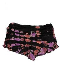 Modelo: Negro Pantalón corto hippie Mod Negro
