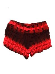Modelo: Rojo Pantalón corto hippie Mod Rojo