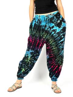 Pantalon hippie Tie Dye Amplio,  para comprar al por mayor o detalle  en la categoría de Ropa Hippie Bohemia de Mujer | ZAS. [PAJU03]