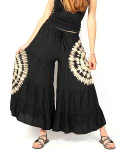 Pantalon Amplio con Circulos Tie Dye, para comprar al por mayor o detalle.[PAJU11]