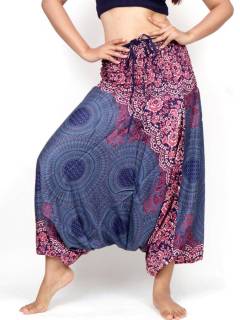 Pantalon árabe rayón mandalas,  para comprar al por mayor o detalle  en la categoría de Ropa Hippie de Mujer | ZAS. [PAPA01]