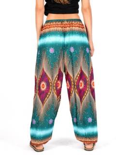 Pantalones Hippie Harem - Pantalón unisex hippie PAPA04.