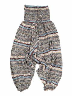 Pantalones Hippie Harem - Pantalón hippie ancho PAPA06 - Modelo Verde