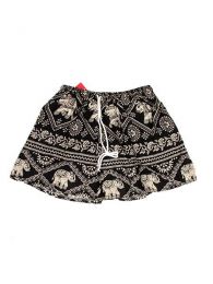 Modelo: Negro Pantalón hippie corto Mod Negro
